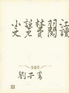 小说林羽江颜全文免费阅读