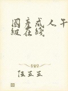 国产成人午夜三级在线