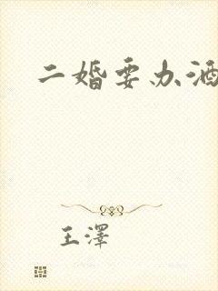 二婚要办酒席吗