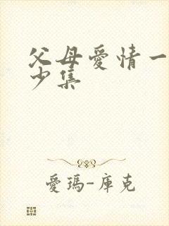 父母爱情一共多少集