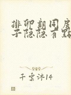 排卵期同房后肚子隐隐有点痛,为什么封面