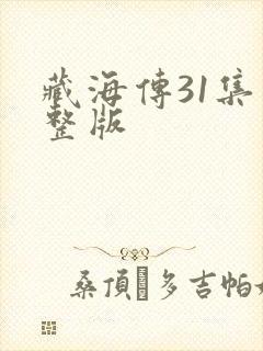 藏海传31集完整版