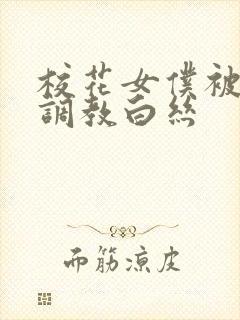 校花女仆被灌满调教白丝封面