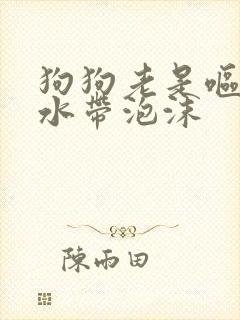 狗狗老是呕吐黄水带泡沫