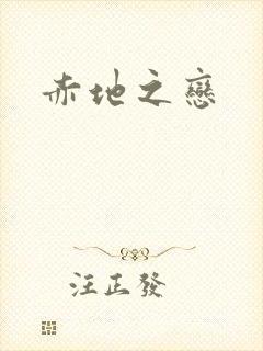 赤地之恋封面