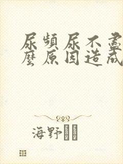 尿频尿不尽是什么原因造成的女人