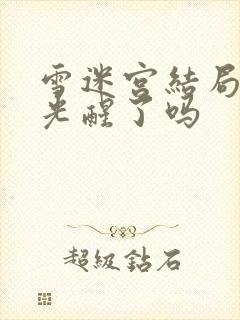 雪迷宫结局赵小光醒了吗封面