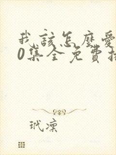 我该怎么爱你40集全免费播放