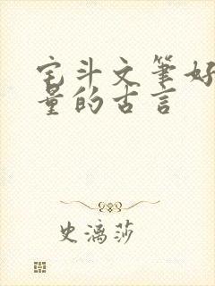 宅斗文笔好高质量的古言封面