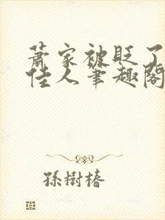 萧家被贬了吗笑佳人笔趣阁封面