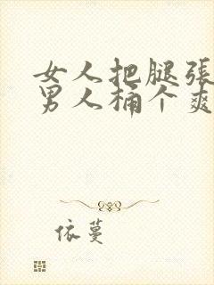 女人把腿张开让男人桶个爽