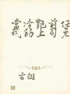 当冷艳前任成了我的上司免费阅读gl