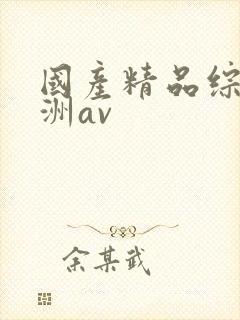 国产精品综合亚洲av封面