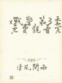 x战警 第3季免费观看完整版