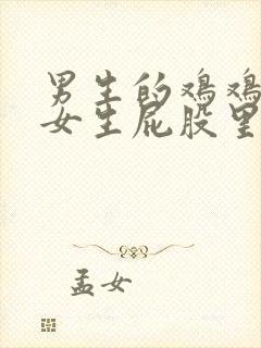 男生的鸡鸡插进女生屁股里