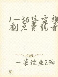 1—36集电视剧免费观看你人生之路