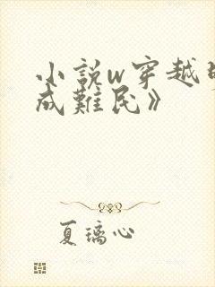 小说w穿越明末成难民》