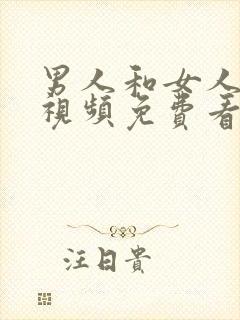 男人和女人玩逼视频免费看