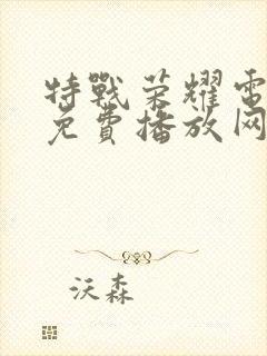 特战荣耀电视剧免费播放网站