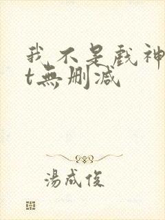 我不是戏神txt无删减