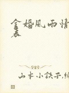 金婚风雨情演员表