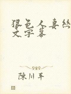 狠色人妻丝袜中文字幕