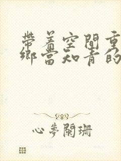 带着空间重生下乡当知青的小说封面