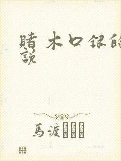 赌 木口银的小说
