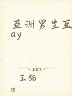 亚洲男生互操gay