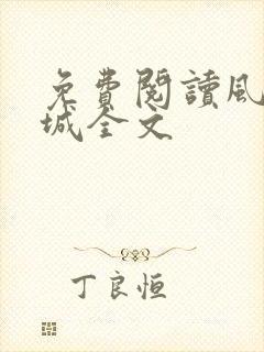 免费阅读风起龙城全文封面