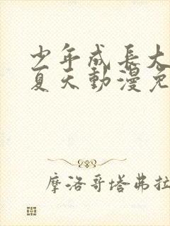 少年成长大人的夏天动漫免费观看全集