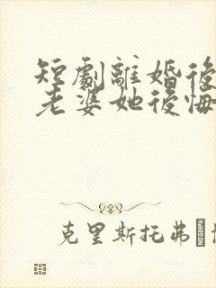 短剧离婚后总裁老婆她后悔了