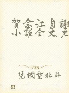 贺念江月谢泊年小说全文免费阅读笔趣阁