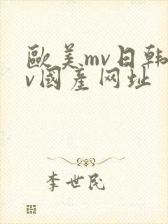 欧美mv日韩mv国产网址