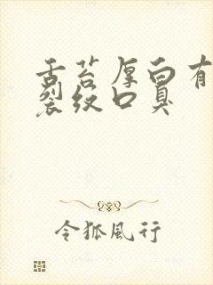 舌苔厚白有齿痕裂纹口臭