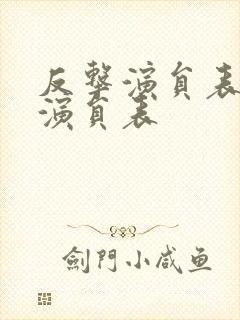 反击演员表全部演员表