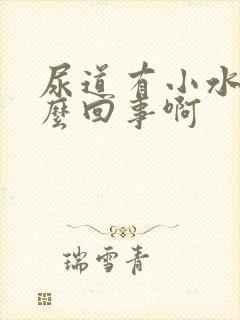 尿道有小水泡怎么回事啊