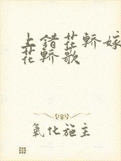 上错花轿嫁对郎花轿歌