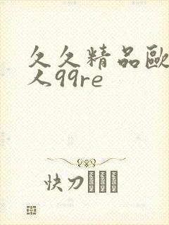 久久精品欧美黑人99re