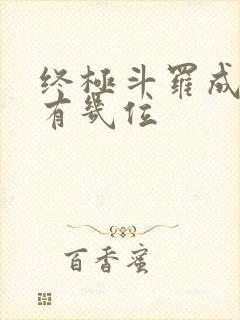 终极斗罗成神的有几位