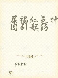 尿褐红色什么原因引起的