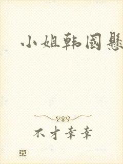 小姐韩国悬疑剧封面