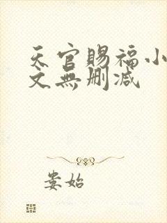 天官赐福小说全文无删减