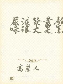 尿液发黄,骚臭味很大是怎么回事