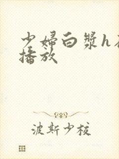 少妇白浆h在线播放