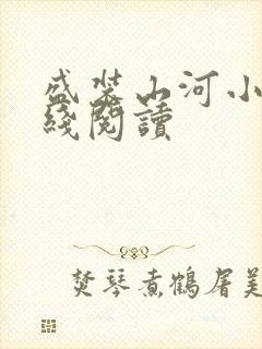 盛装山河小说在线阅读