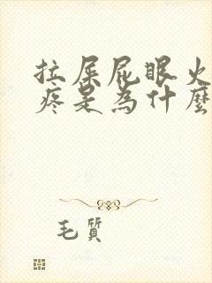 拉屎屁眼火辣辣疼是为什么封面