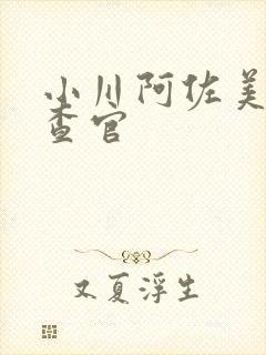 小川阿佐美 搜查官