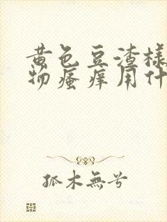 黄色豆渣样分泌物瘙痒用什么药封面