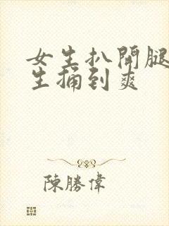 女生扒开腿让男生捅到爽